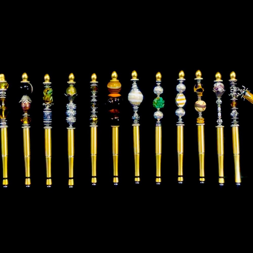Jeweled Pens Black Ink $10 Each